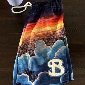 Sunset Cloud Kids Shorts